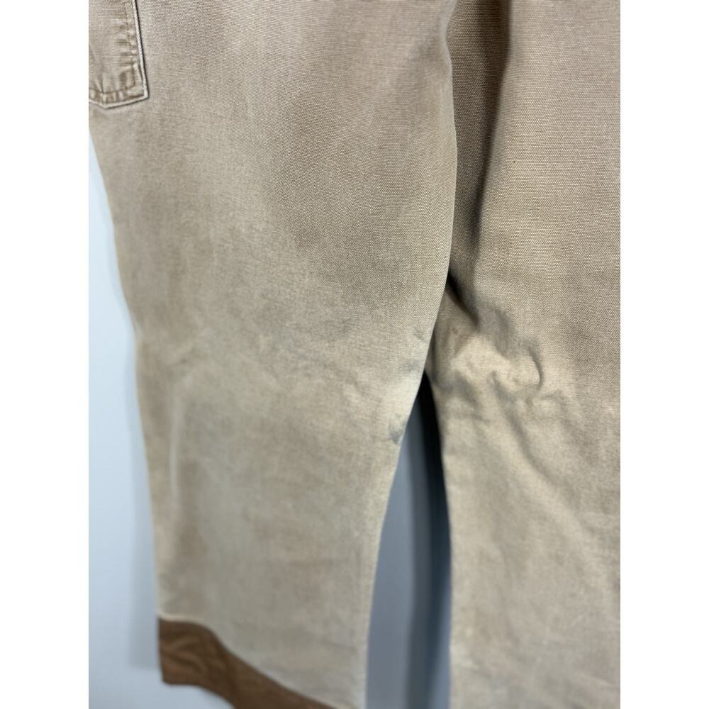 Carhartt Double Knee Carpenter Pants Men's Distressed Canvas Workwear Grunge - Picture 9 of 12